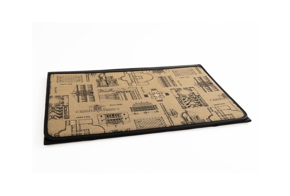 Desk Pad with Documents